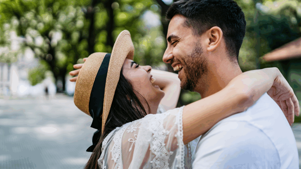 10 Easy & Intimate Games Couples Can Play Anywhere (No Props Needed) 1 Make Your Partner Laugh 1